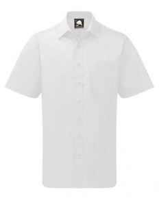 ORN Premium Oxford Short Sleeve Shirt White
